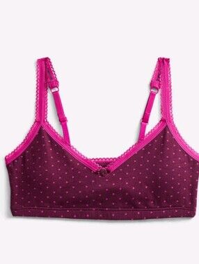 Weekend Academy Girls 2Pk Cotton Triangle Bralette,